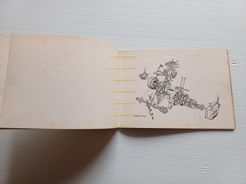 Victoria 50 Vicky 1954 manuale uso manutenzione libretto originale Italiano