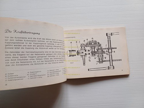 Victoria 50 Vicky IV 1956 manuale uso manutenzione originale TESTO …