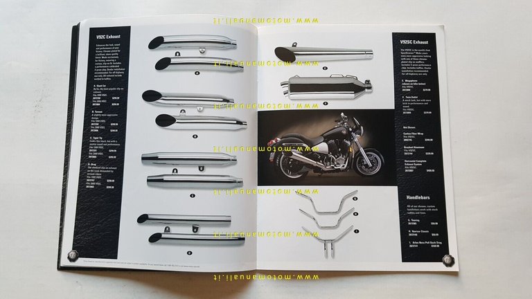 Victory Motorcycles produzione 2000 depliant originale testo inglese
