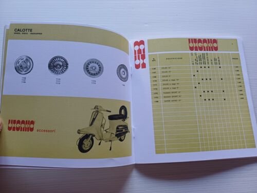 Vigan catalogo generale accessori Lambretta anni 60 RIPRODUZIONE