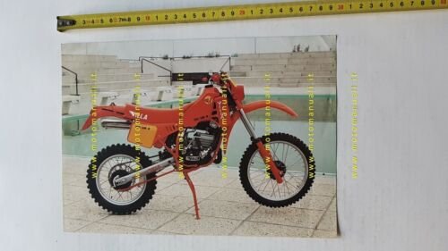 Villa 125 SM-A (E-A) Enduro Regolarità 1982-83 depliant moto originale …