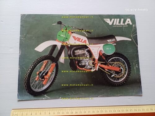 Villa 250 cross 1980 depliant originale italiano