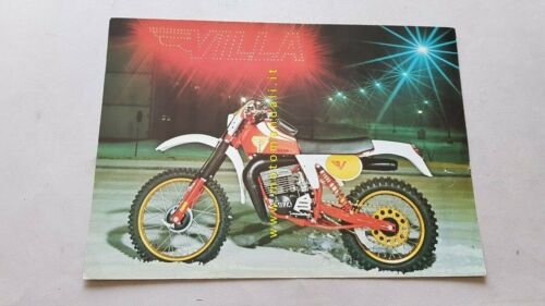 Villa 250 SML-1 Enduro Regolarità 1981 depliant moto originale brochure