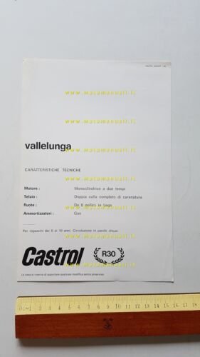 Villa 50 Vallelunga depliant originale italiano