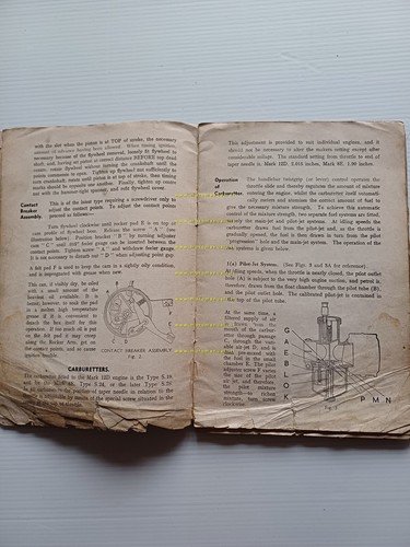 Villiers motori MARK 12D 125 - 8E 200 1958 manuale …
