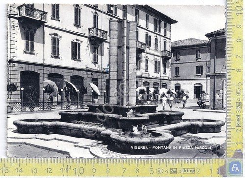 Viserba - Fontana in Piazza Pascoli - VG - 1951 | Immagine principale