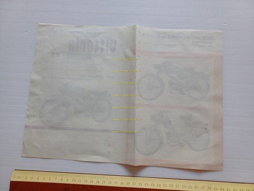Vittoria Carnielli 48 Sport - Turismo motore Lambretta 1957 depliant …