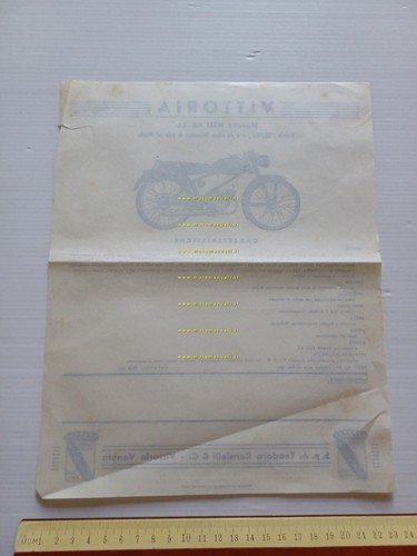 Vittoria NSU 48 Solitude depliant originale italiano