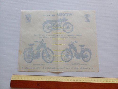 Vittoria NSU 48 Solitude-Gran Lusso-G. Lusso Pullman depliant originale italiano