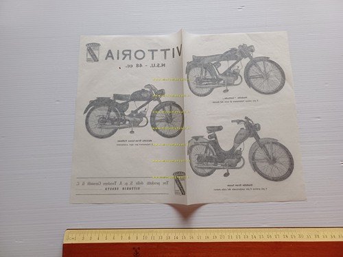 Vittoria NSU 48 Solitude-Gran Lusso-G. Lusso Pullman depliant originale italiano