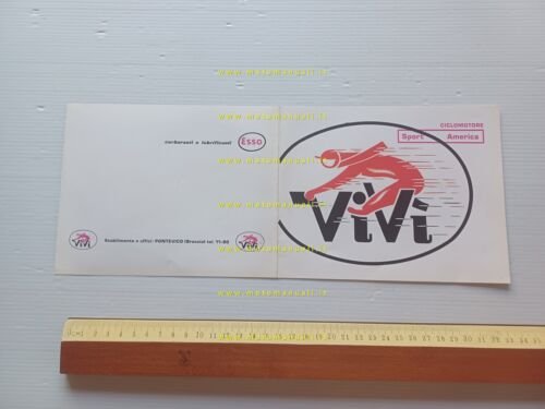 Viv 50 Sport America 1968 depliant italiano originale
