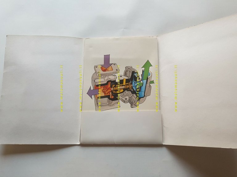 VM Motori cartella stampa anni 70 originale press kit