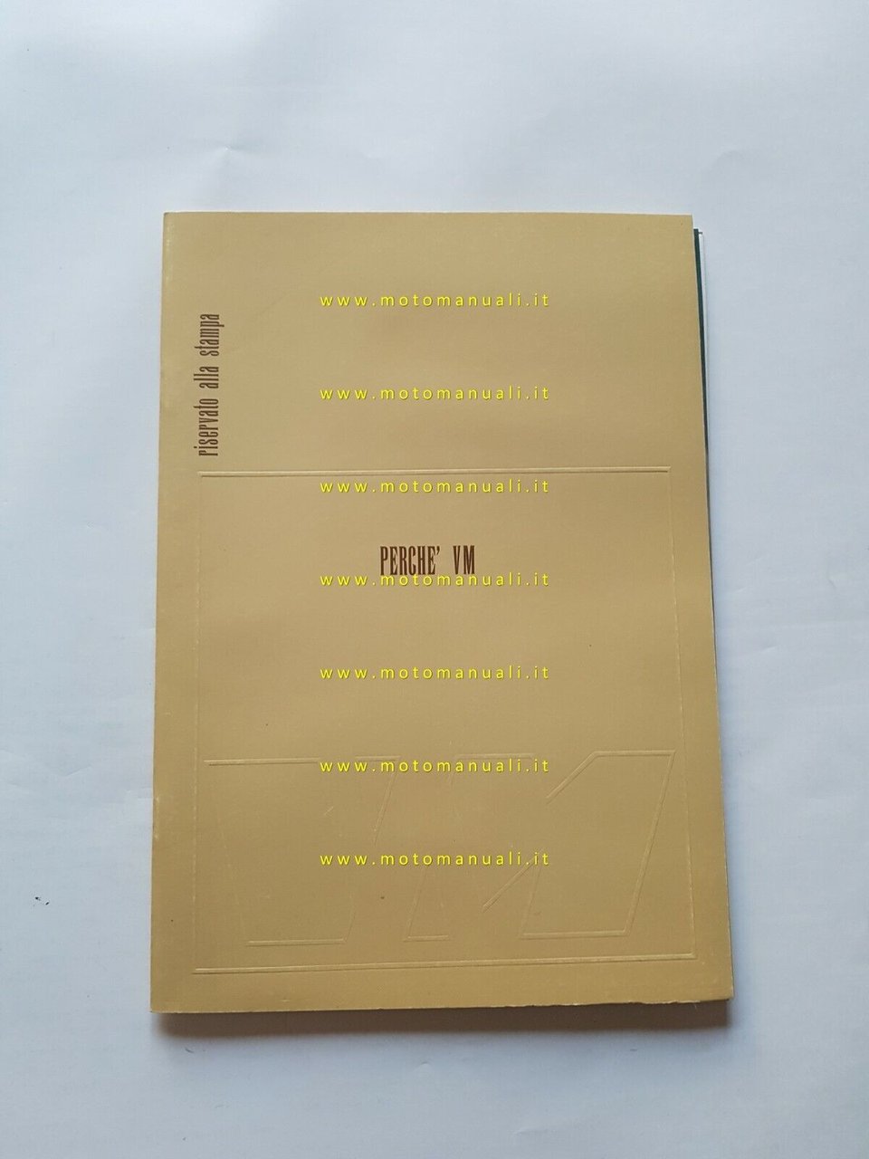 VM Motori cartella stampa presentazione aziendale motori Diesel 1986 originale