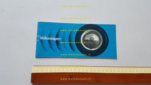 Volkswagen catalogo produzione auto anni 60 depliant originale ITALIANO
