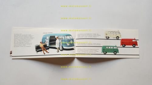 Volkswagen catalogo produzione auto anni 60 depliant originale ITALIANO
