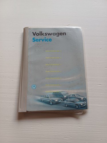 Volkswagen custodia originale manuale uso manutenzione libretto istruzioni