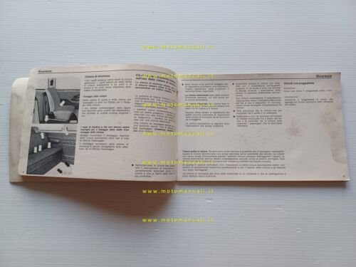 Volkswagen Furgoni tutti modelli 1975 manuale uso manutenzione originale