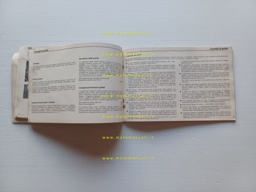 Volkswagen Furgoni tutti modelli 1975 manuale uso manutenzione originale