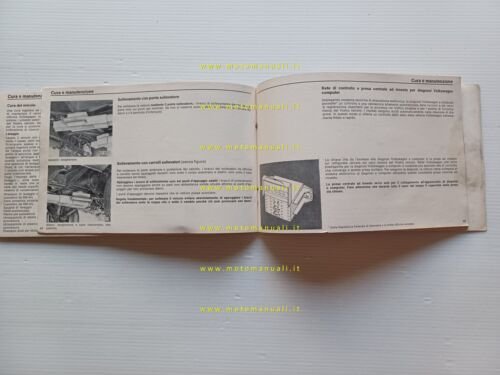 Volkswagen Furgoni tutti modelli 1975 manuale uso manutenzione originale