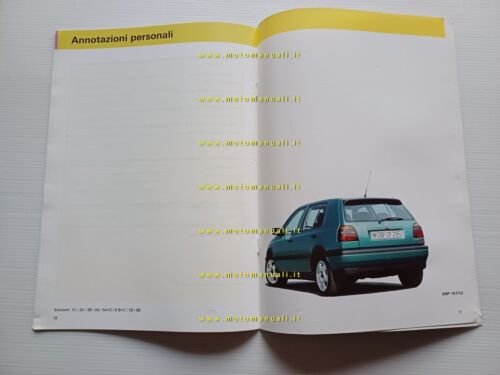 Volkswagen Golf GTI 1992 sistema Digifant motore 2.0 16V manuale …