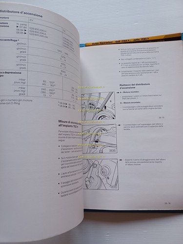 Volkswagen Golf Jetta K Jetronic 1984-89 manuale officina iniezione accensione