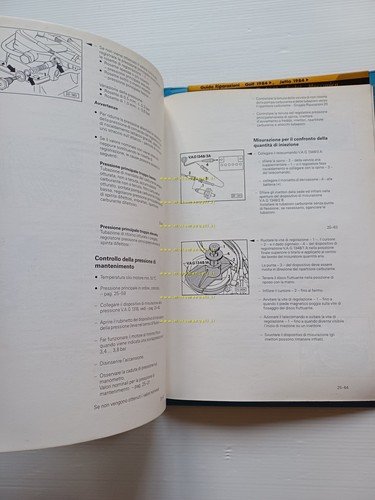 Volkswagen Golf Jetta K Jetronic 1984-89 manuale officina iniezione accensione