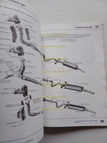 Volkswagen Golf Jetta Scirocco 1980 manuale officina motori 1.5 - …