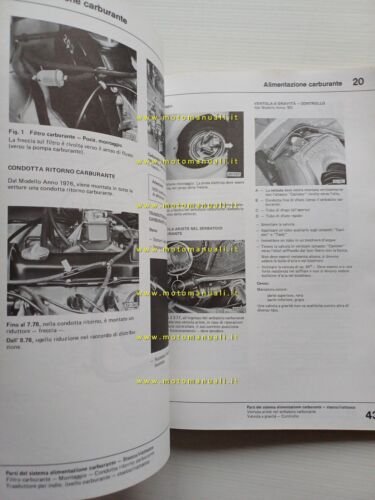 Volkswagen Golf Jetta Scirocco 1980 manuale officina motori 1.5 - …