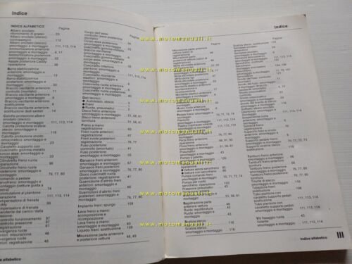 Volkswagen Golf Jetta Scirocco Caddy 1974-83 manuale officina telaio originale