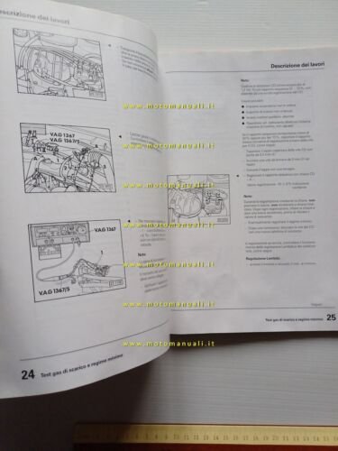 Volkswagen Golf Jetta Scirocco Caddy 1986-91 manuale manutenzione officina
