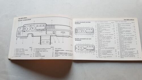 Volkswagen Golf tutti i modelli 1977 manuale uso originale italiano