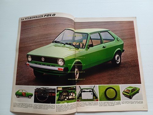 Volkswagen Maggiolino - Golf - Giardinetta 1976 depliant originale italiano