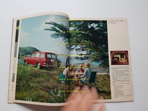Volkswagen Maggiolino + modelli 1966 depliant originale francese