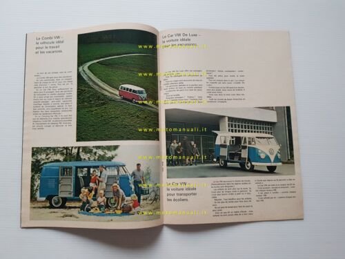 Volkswagen Maggiolino + modelli 1966 depliant originale francese