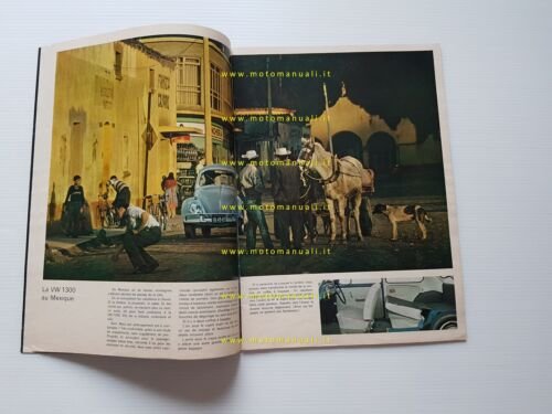 Volkswagen Maggiolino + modelli 1966 depliant originale francese