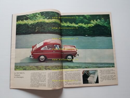 Volkswagen Maggiolino + modelli 1966 depliant originale francese