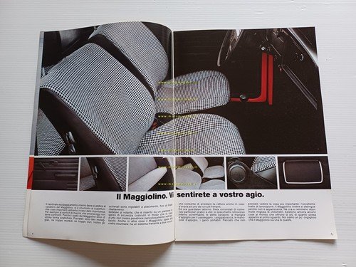 Volkswagen Maggiolino modelli 1978 depliant italiano originale