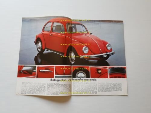 Volkswagen Maggiolino modelli 1979 depliant originale italiano