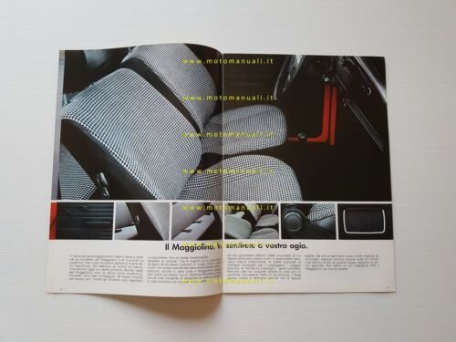 Volkswagen Maggiolino modelli 1979 depliant originale italiano