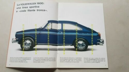 Volkswagen Maggiolino nuovi modelli 1965 depliant originale ITALIANO brochure