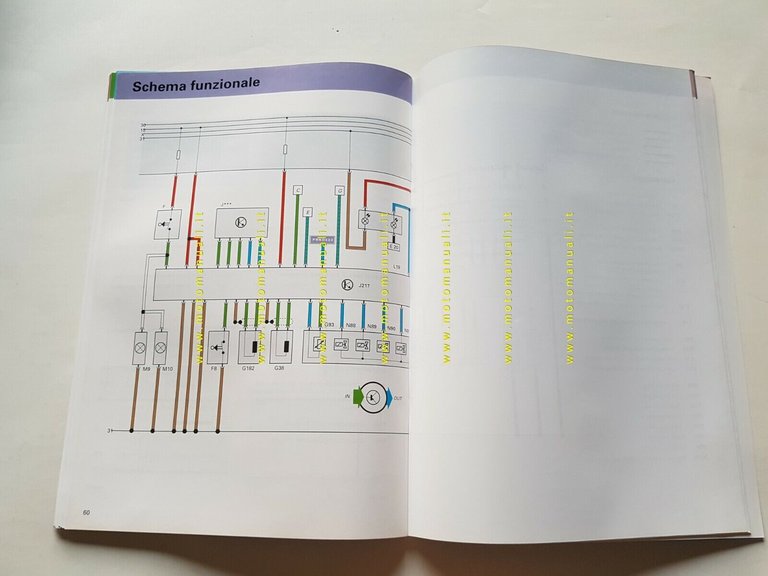 Volkswagen manuale officina cambio automatico 01V 5 marce 1997 originale