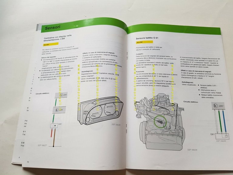 Volkswagen manuale officina descrizione modifiche Mono-Motronic ed.1994