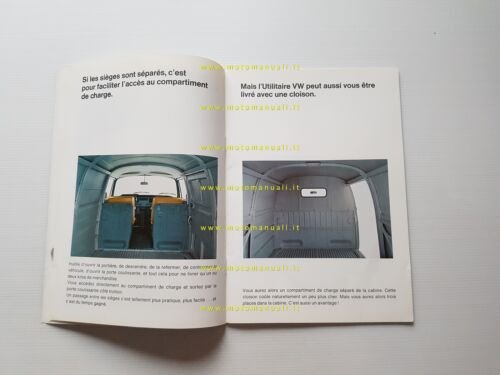 Volkswagen nuovo Transporter modelli 1969 depliant francese originale