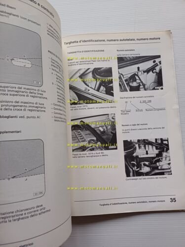 Volkswagen Passat - Audi 80 1981 manuale manutezione officina originale