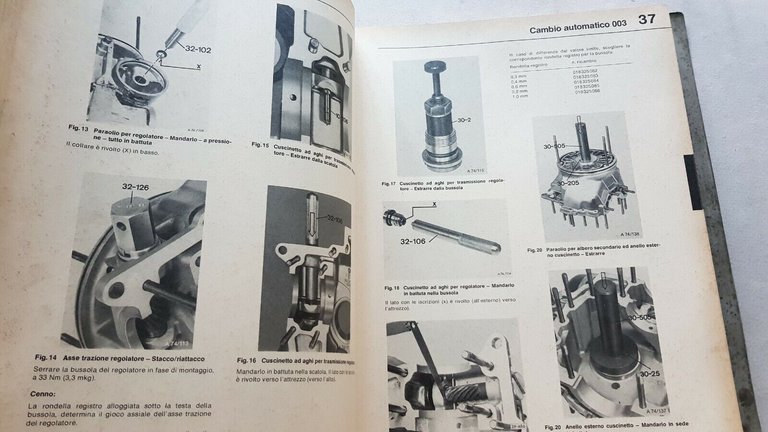 Volkswagen Passat Audi 80 1976 manuale officina riparazione originale italiano