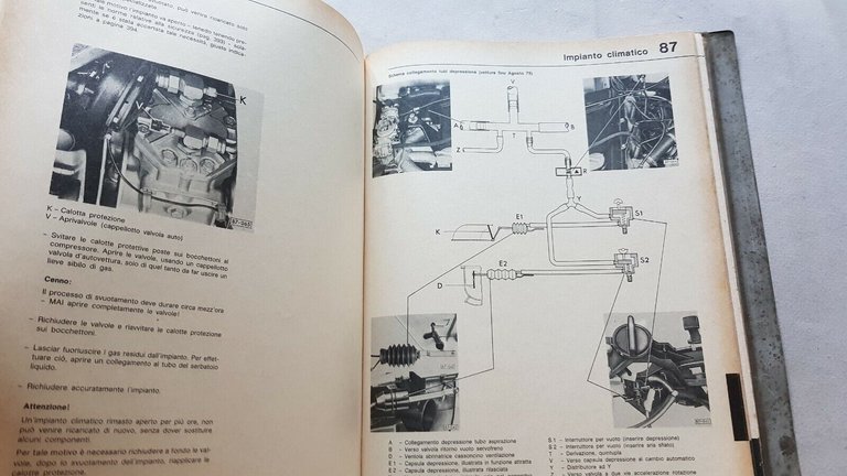 Volkswagen Passat Audi 80 1976 manuale officina riparazione originale italiano