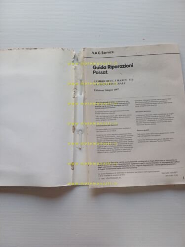 Volkswagen Passat modelli 1987 manuale officina cambio 5 M trazione …