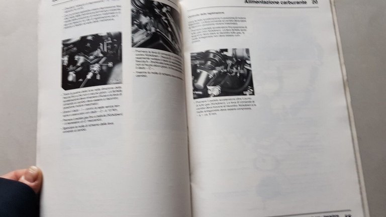 Volkswagen Passat Santana motore Benzina manuale officina ITALIANO