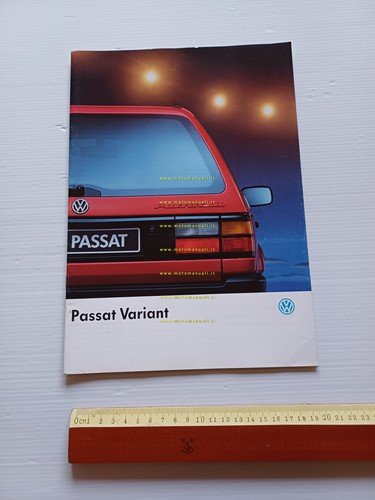 Volkswagen Passat tutti modelli 1991 depliant auto epoca ITALIANO originale