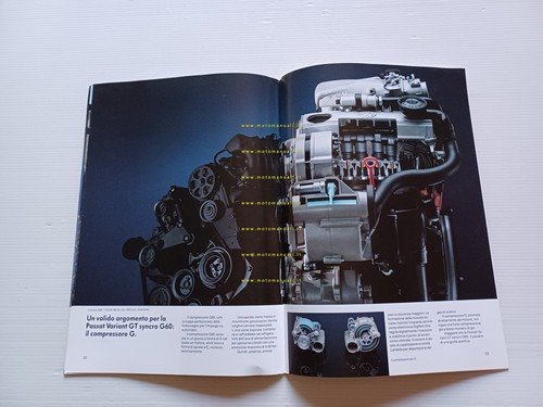 Volkswagen Passat tutti modelli 1991 depliant auto epoca ITALIANO originale